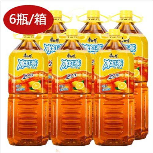 康师傅【冰红茶】(1箱6大支) 6x2L